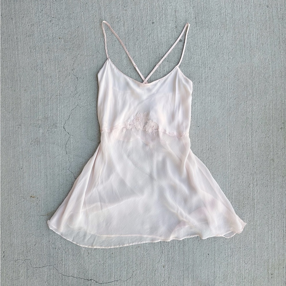 1999 victoria’s secret light pink babydoll